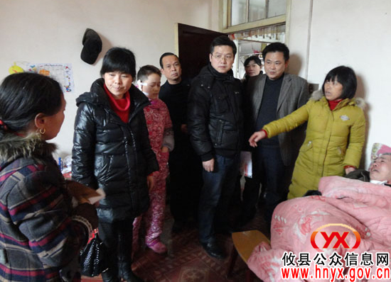 【结对共建】攸县农机局与皇图岭镇皇图村联合访慰问困难群众