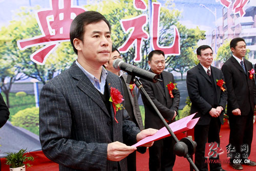 炎陵县西城区西九龙大道、九龙商贸街项目今开工建设