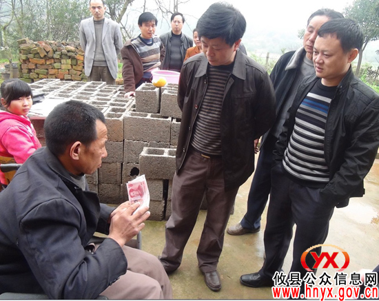 陈运发一行率“结对共建”办点单位负责人到渌田镇开展规劝活动