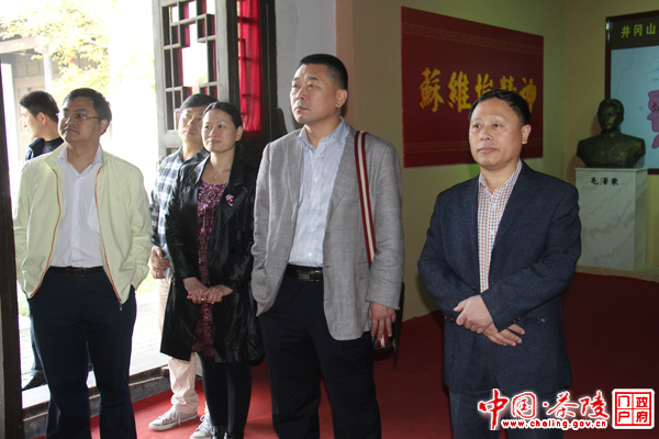 茶陵：掀起瞻仰“红色文化”潮