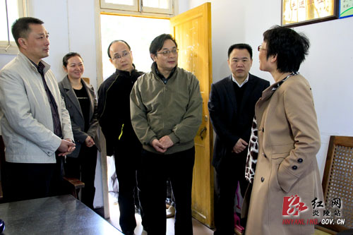 国家民政部人事司副司长柳拯来炎调研民政工作