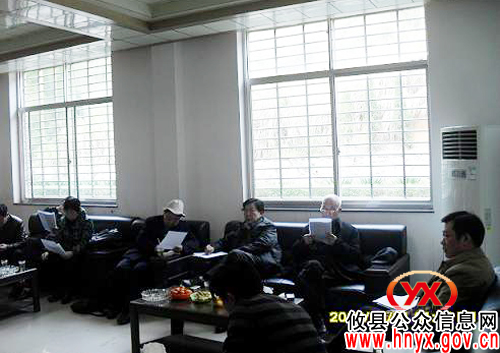 罗桂文一行到鸾山镇检查指导老年人工作