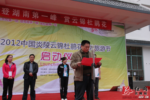 炎陵杜鹃花怒放 天下＂驴友＂慕名来