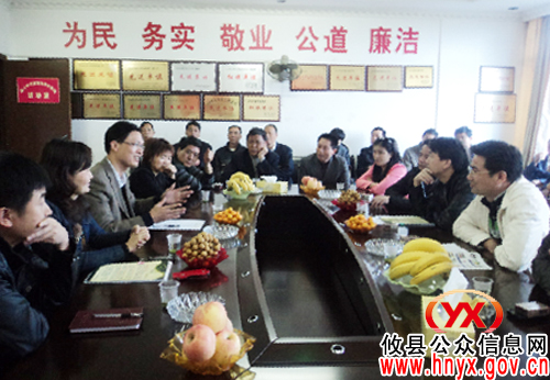 常宁市柏坊镇党委书记尹建恒一行到攸县大同桥镇考察学习