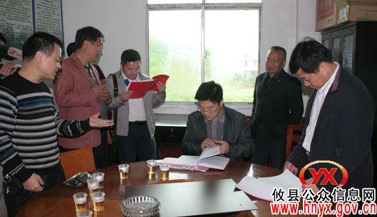 梁文明一行深入各乡镇街道调研指导工作