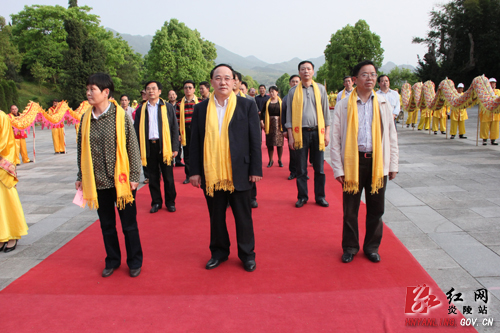 国家民政部规划财务司司长徐立来炎、茶两县调研罗霄山片区扶贫攻坚工作