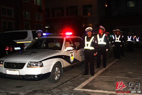 炎陵交警大队再掀 ＂酒驾＂专项整治新高潮