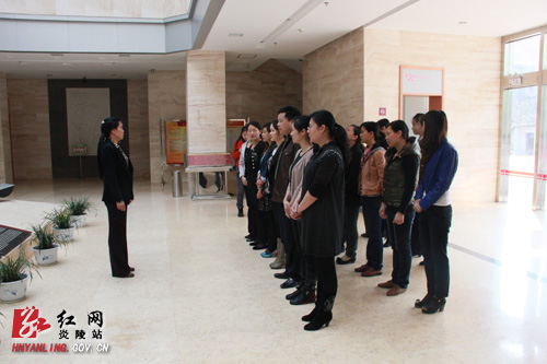 炎陵县组织涉旅人员进行现场实时操作培训