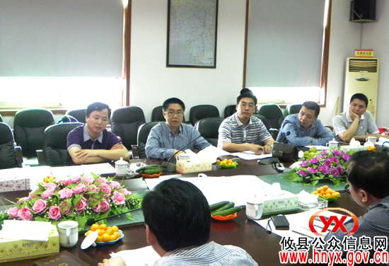 广州利富公司董事长刘文华一行再次来攸县考察五星级酒店项目