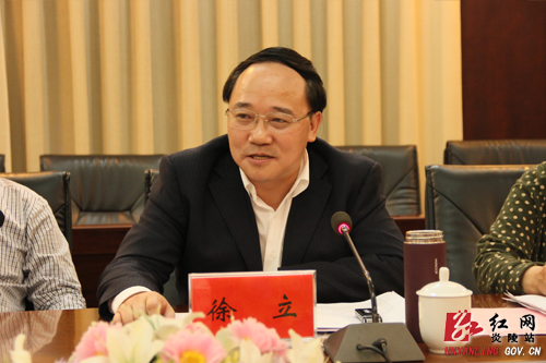 国家民政部规划财务司司长徐立来炎、茶两县调研罗霄山片区扶贫攻坚工作