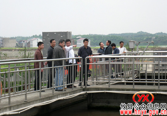省住建厅城建处组织专家来攸县督查指导污水处理设施运营工作