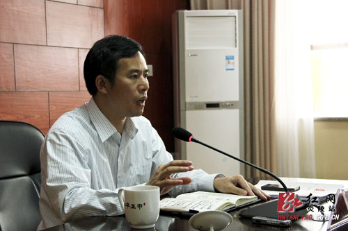 炎陵县召开乡镇一季度项目建设暨财政工作调度会