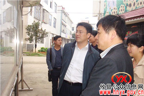 梁文明一行深入各乡镇街道调研指导工作