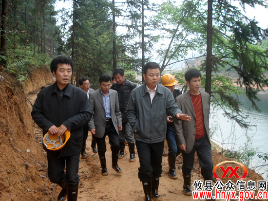 胡湘之到酒仙湖视察“攸女仙境”建设 要求把好六道关