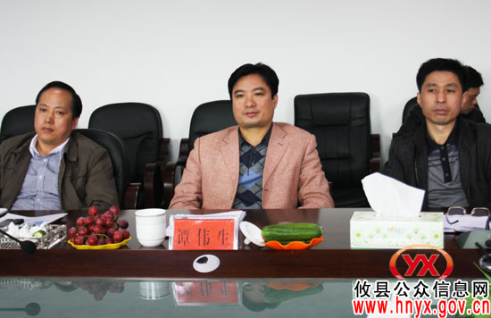 市长助理余明刚一行来攸县督查供销、招商引资等工作
