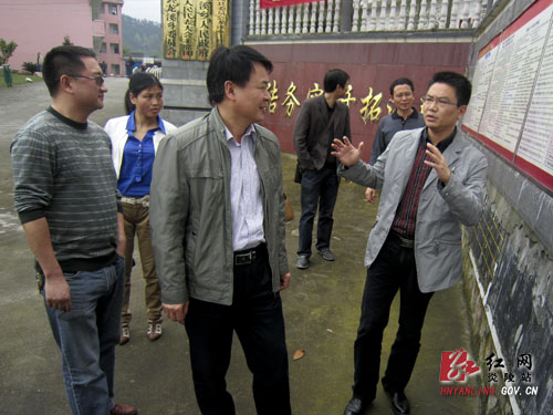 市纪委来炎陵县调研基层纪检监察组织建设