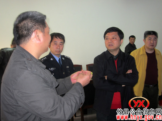 市人大常委会副主任杨宋虎一行来攸县调研《治安管理处罚法》贯彻实施情况