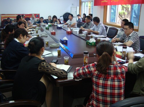 芦淞区环卫处召开4月份迎明检工作会议