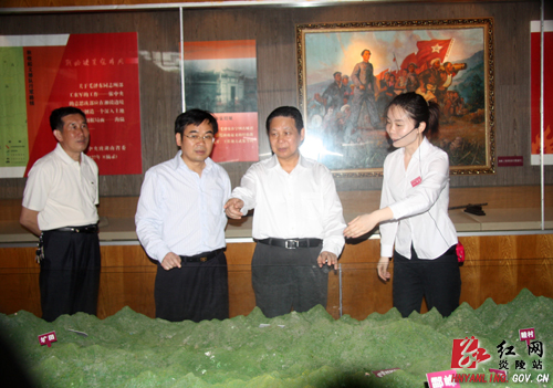 省人大常委会副主任杨泰波来炎考察调研