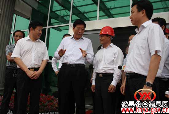 省委副书记、省长徐守盛一行来攸县视察重点项目建设、城乡同治工作