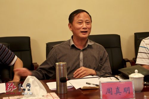 市乡镇农业技术推广服务机构改革工作检查组来炎检查