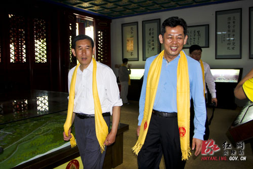全国人大常委会办公厅联络局巡视员兼副局长陈庆立来炎祭祀炎帝