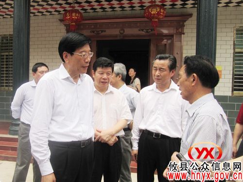 省委副书记、省长徐守盛深入新市镇新联村视察指导工作