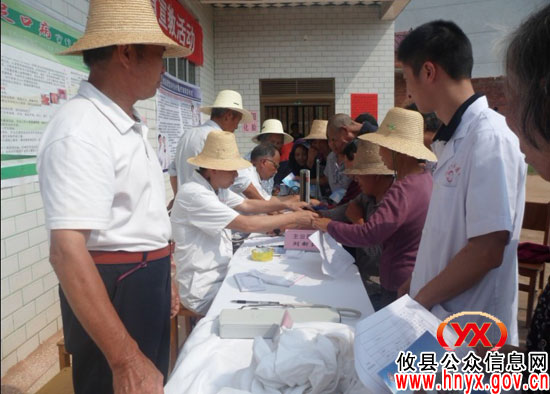 【结对共建】攸县鸭塘铺乡卫生院深入黄双桥村开展义诊活动