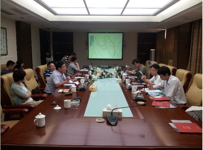 北京北辰实业股份有限公司来芦淞区考察