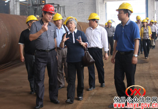 湖南省级工业集中区发展规划评审团来攸县考察评估