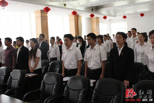 炎陵县举行2012年“五四”表彰暨“青年知行论坛”启动仪式