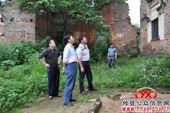颜建斌一行到渌田镇调研工作