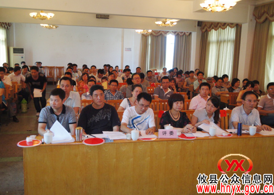 攸县2012中青班即兴演讲决赛举行