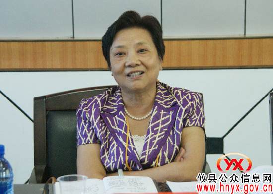 夏玉珠率县政协委员视察攸县人口和计划生育工作
