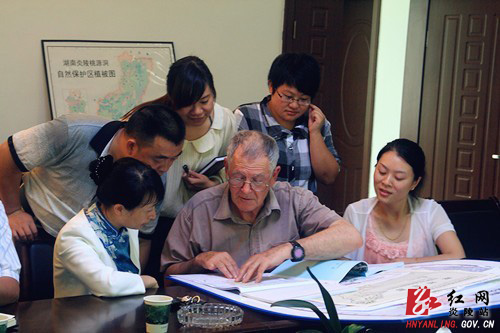 炎陵拉开“申遗”序幕 英国专家前来助阵