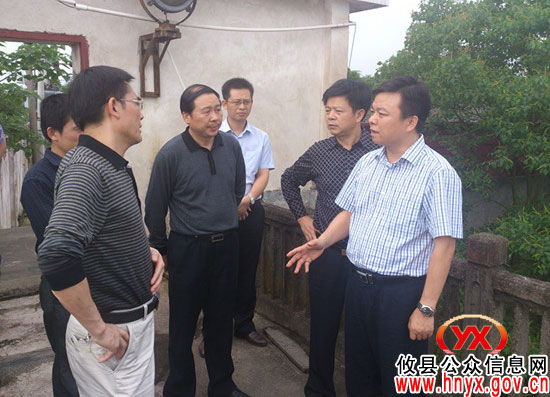 胡湘之视察防汛工作　要求把保障人民群众生命安全放在首位
