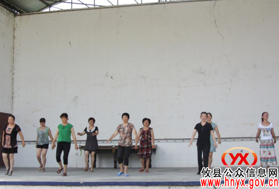 市人大常委会教科文卫委主任委员董忠良到攸县鸾山镇视察农村文化建设工作