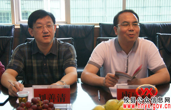 祁阳县县委常委、纪委书记庾庐山带队来攸县考察廉政风险防控等工作