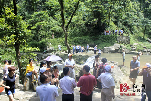 炎陵夏季＂清凉旅游＂持续火爆
