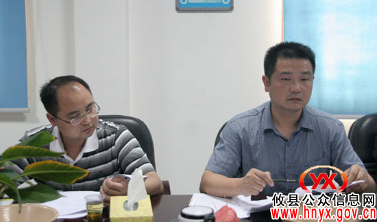 市药监局副局长陈成钢率队来攸县调研指导“国家餐饮服务食品安全示范县”创建工作