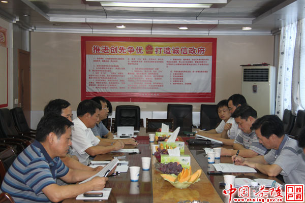 周小毛率督查组到茶陵督查指导工作