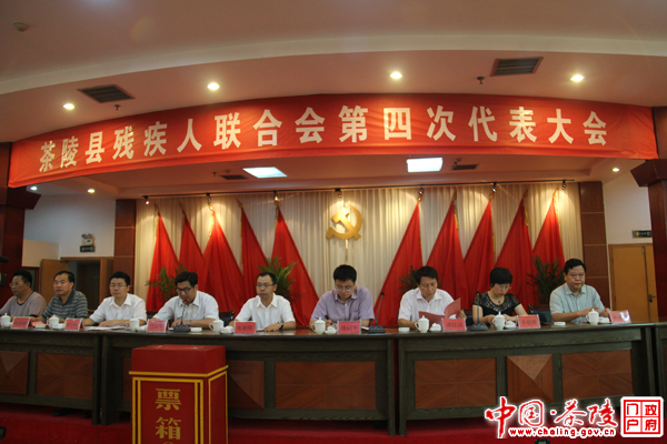 茶陵县残疾人联合会第四次代表大会召开