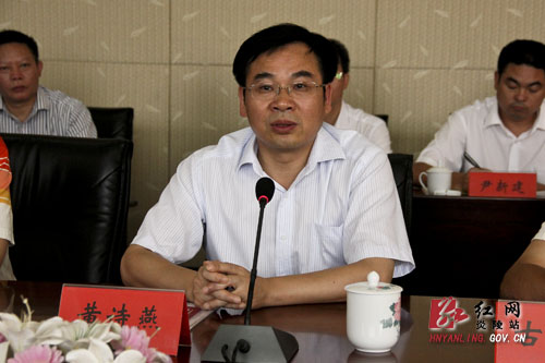 市人大专项评议组来我县调研教育工作