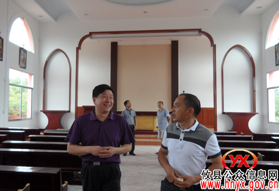 省宗教局二处处长王银生来攸县调研宗教工作
