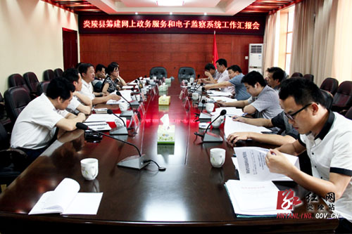 市政府督查组来炎督查网上政务服务和电子监察系统建设工作