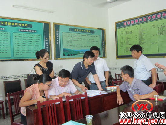 省委组织部研究室副主任曾国荃一行到攸县石羊塘镇调研
