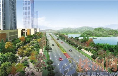 连接3个新城的玉龙大道开工 预计2014年竣工