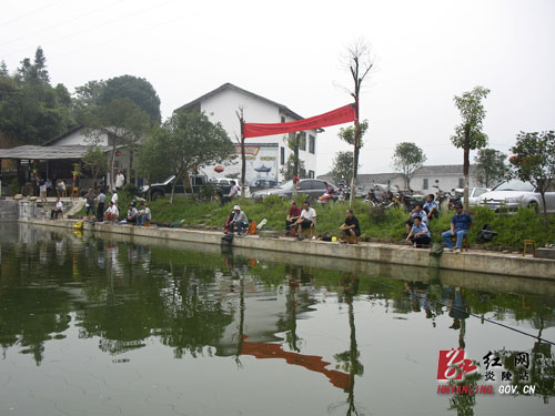 ＂全民健身日＂钓鱼比赛活动圆满收杆