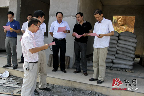 省绩效评估和为民办实事督查组来炎督查
