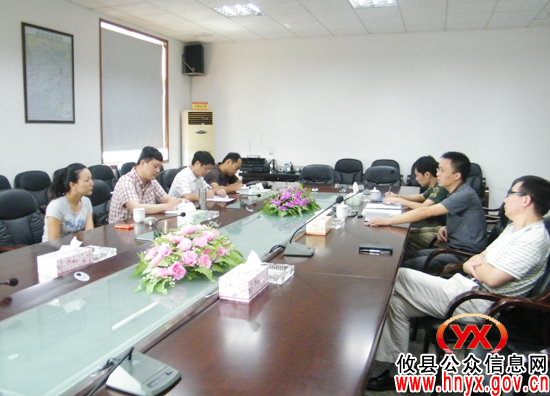 株洲市贸促会副会长刘志刚一行来攸县调研全市会展经济工作